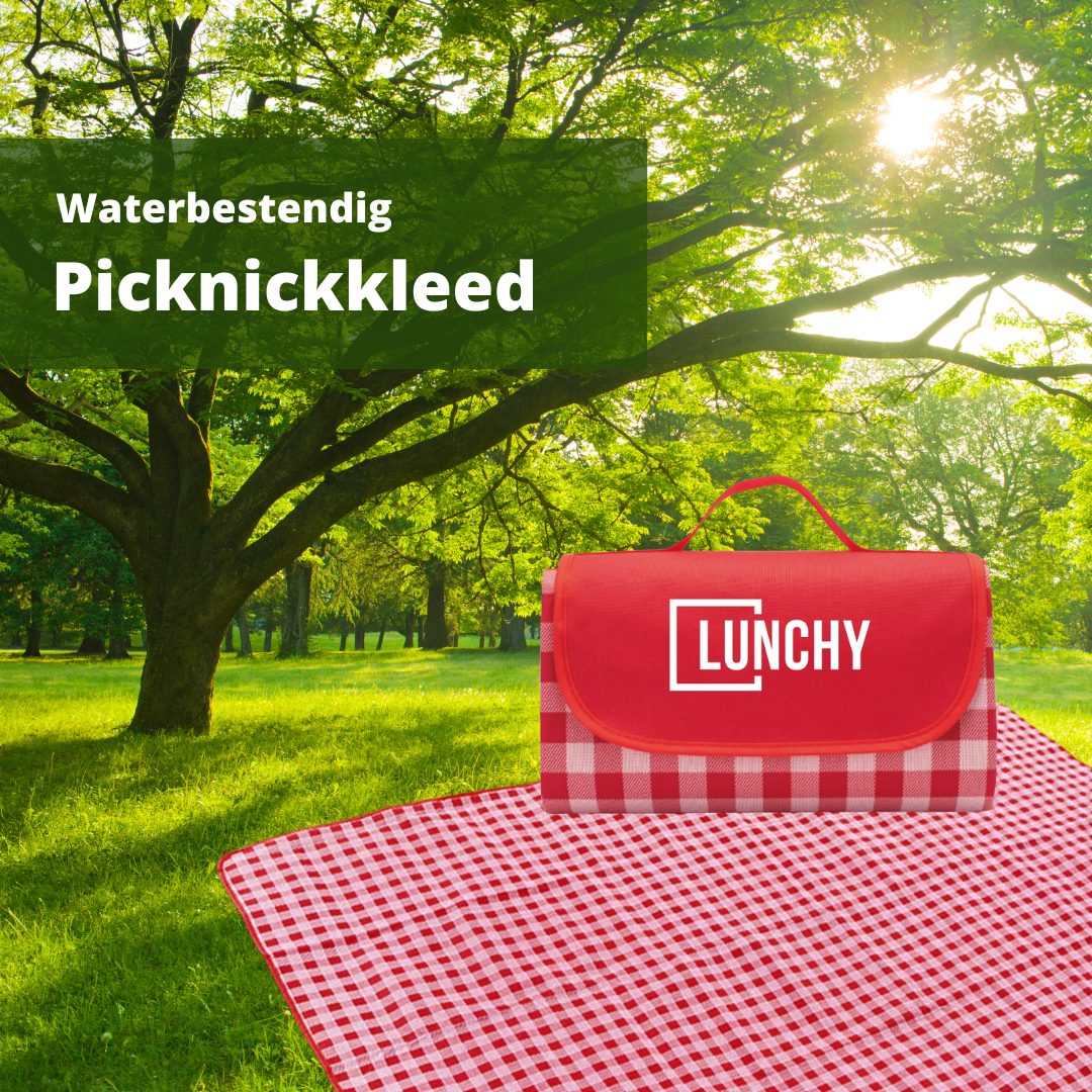 Alice Kwijting Blauwdruk Picknickkleed 6 personen | waterdicht | Lunchy – Lunchypicknick